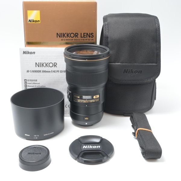 ニコン AF-S NIKKOR 300mm f/4E PF ED VR オークション比較 - 価格.com