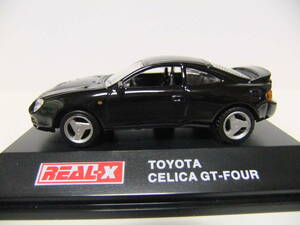 １／７２ REAL-X TOYOTA CELICA１：７GT-FOUR トヨタ セリカ GT-FOUR２ミニカー 