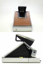 h2K074R15 POLAROID SX-70 ポラロイドカメラ フィルムカメラ 専用レザーケース付き 現状品_画像3