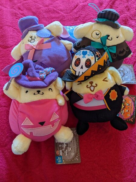 【SALE】ポムポムプリン ハロウィンコス 4種類セット サンリオ Sanrio