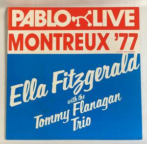 エラ・フィッツジェラルド (Ella Fitzgerald) / エラ・アット・モントルー’７７ 国内盤LP PO MTF 1813 STEREO Promo 帯無し