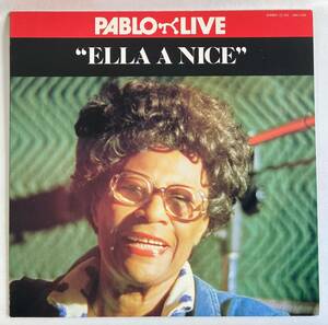 エラ・フィッツジェラルド (Ella Fitzgerald) / エラ・イン・ニース Ella a nice 国内盤LP PO 28MJ 3228 STEREO Promo 帯無し