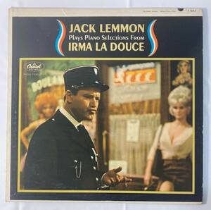 ジャック・レモン (Jack Lemmon) / Plays piano selections from Irma La Douce 米盤LP Capitol T 1943