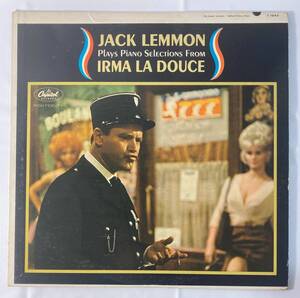 ジャック・レモン (Jack Lemmon) / Plays piano selections from Irma La Douce 米盤LP Capitol T 1943