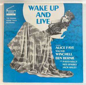 Wake Up and Live (1937) 米盤LP Hollywood Soundstage NO.403 未開封