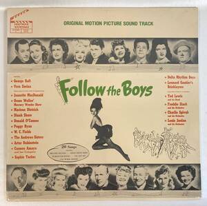 Follow the boys (1944) 米盤LP Hollywood Soundstage H.S.5012 未開封