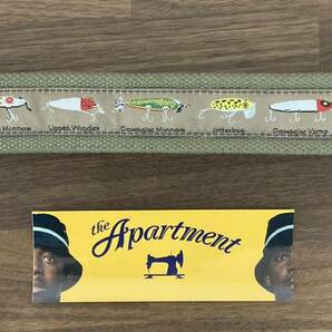 送料無料 L 新品 BELT ベルト ルアー柄 the apartment アパートメント ステッカー付