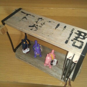 新潟県の流木で組み立てた飾り棚