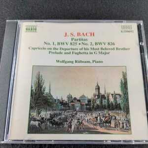 36-40【輸入】Johann Sebastian Bach Partitas Nos. 1-2, BWV 825-826