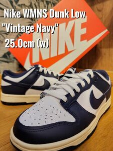 ナイキ ウィメンズ ダンク ロー ヴィンテージ ネイビー スニーカー Nike Vintage Navy DD1503-115