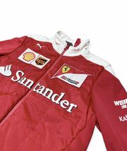 PUMA Ferrari プーマ フェラーリ ジャージ ナイロン　トラックジャケット★XSサイズ★_画像2