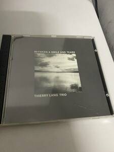 新入荷中古JAZZ CD♪JAZZTRIO良作♪Between A Smile And Tears/Thierry Lang♪