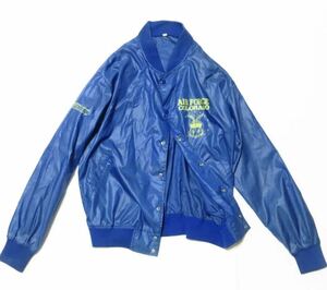 【アパレル】80s NCAA バスケットボール コーチジャケット 日本製 Mサイズ SUNTORY BALL AIR FORCE COLORADO エアフォースコロラド