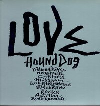 傷無帯付LP・HOUND DOG ハウンド・ドッグ（ LOVE ）ステッカー付 _画像2