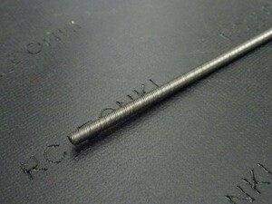 RCボート用　前側四角型 後側丸型 ワイヤードライブシャフト510B20 船シャフト D=φ3.18mm　S=2.5X2.5mm 全長L=300mm.ワイヤーシャフト