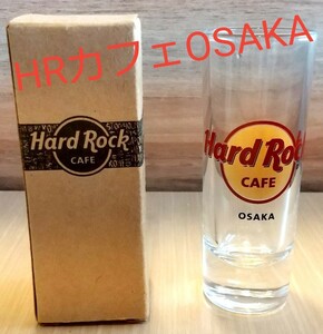 ★ハードロックカフェ OSAKA★【ショットグラス】新品未使用☆箱付きです☆hard rock cafe 大阪(本町)店　★レア