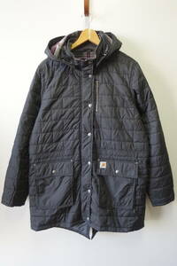 34W カーハート Carhartt 中綿フーディージャケット ジャンパー【WOMENS　L】