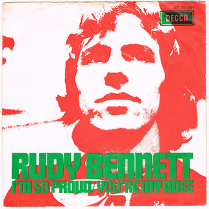 ●RUDY BENNETT / I'M SO PROUD [HOLLAND 45 ORIGINAL 7inch シングル THE MOTIONS 試聴]