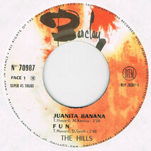 ●THE HILLS / JUANITA BANANA [UK 45 ORIGINAL 7inch EP サイケ The In-Betweens 試聴]_画像3