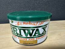 ⑦新品 BRIWAX(ブライワックス) オリジナル ワックス Antique Brownアンティークブラウン 400ml_画像1