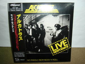 名手Yngwie J. Malmsteen全盛期Alcatrazz 初来日公演収録ドキュメント的ライヴ盤「Live Sentence」紙ジャケSHM-CD仕様国内盤　未開封新品。