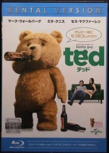 94_03602 テッド ted （Blu-ray）／（出演）マーク・ウォールバーグ、ミラ・クニス、（声）:セス・マクファーレン、他 字幕・吹替あり