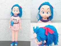 超希少　エポック社 ドラゴンボール ブルマ ソフビ人形 フィギュア（箱なし） 約28cm_画像1