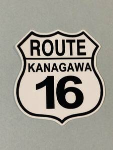 国道ステッカー神奈川16号