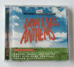 輸入盤CD　ドラムンベース・アンセムス 洋楽 moment at HOMELANDS DRUM&BASS　mixed by ADDICTION