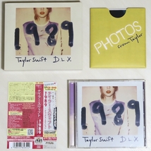 ☆ テイラー・スウィフト TAYLOR SWIFT 1989 デラックス・エディション 初回限定 2枚組 写真セット付き 日本盤 帯付き POCS-24009 新品同様_画像3