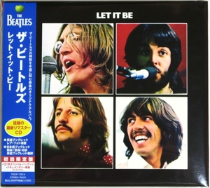 ☆ ザ・ビートルズ THE BEATLES レット・イット・ビー LET IT BE 初回限定 紙ジャケ デジタルリマスター 日本盤 帯付き TOCP-71014新品同様