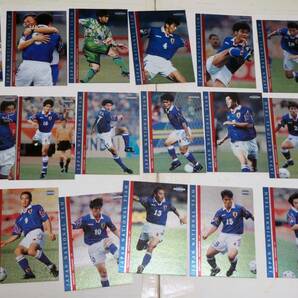 1998年 ワールドカップ 日本代表オフィシャルカードセット JAPAN NATIONAL TEAM CARDS 39種  エポックの画像4