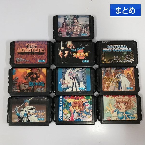 家庭用ゲームソフト ゴールデンアックスⅢ メガドライブ ゲームカセット