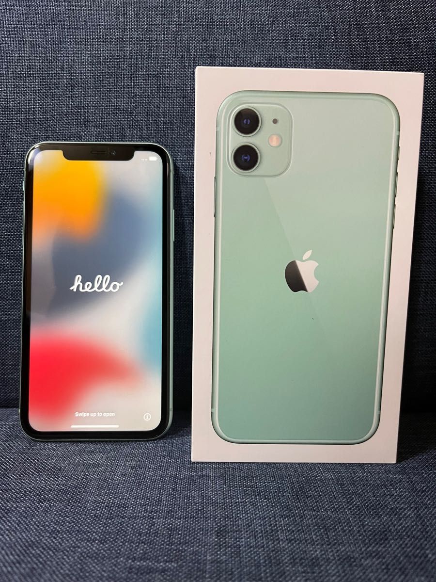 おまけでご︴ iPhone - iPhone 11 128GB グリーン おまけつきの通販 by
