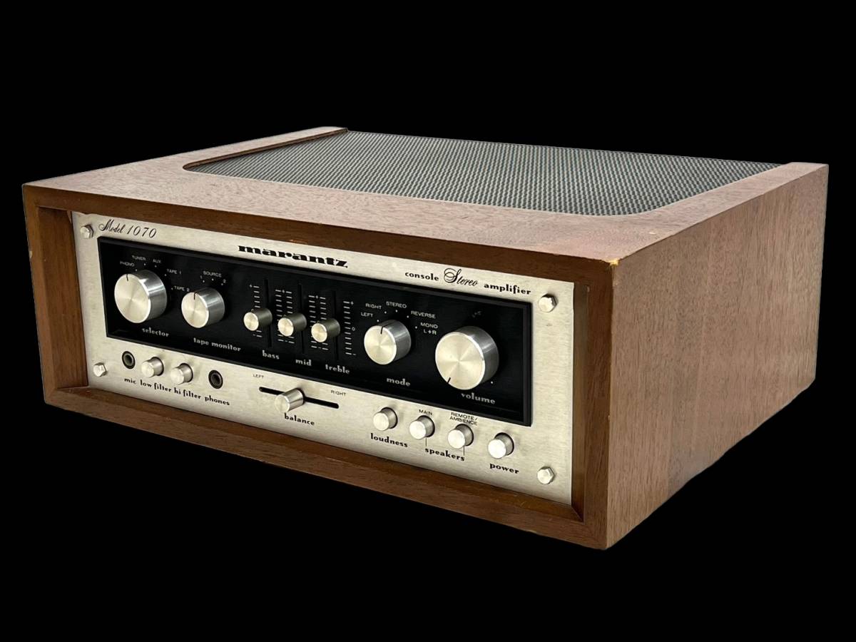 marantz マランツ MODEL 1070(f) プリメインアンプ ジャンク扱い 音は