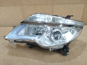 日産 セレナ C26 左ヘッドライト LED KOITO コイト 100-23683 後期 打刻印:Y【R4-3875C-K】