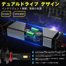 100W HB4 LED フォグ BK系 アクセラセダン/スポーツ 後期 2個セット 12V 20000ルーメン 6000ケルビン_画像5