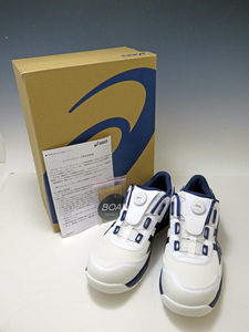 【質】★新品★アシックス　安全靴 ウィンジョブ CP209 BOA 1271A029-102 26.0㎝　ワイド　ホワイト/ピーコート（ブルー)★
