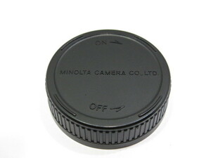 【 中古品 】MINOLTA for M-ROKKOR M-ロッコール 純正ミノルタ レンズリアキャップ [管KY125]