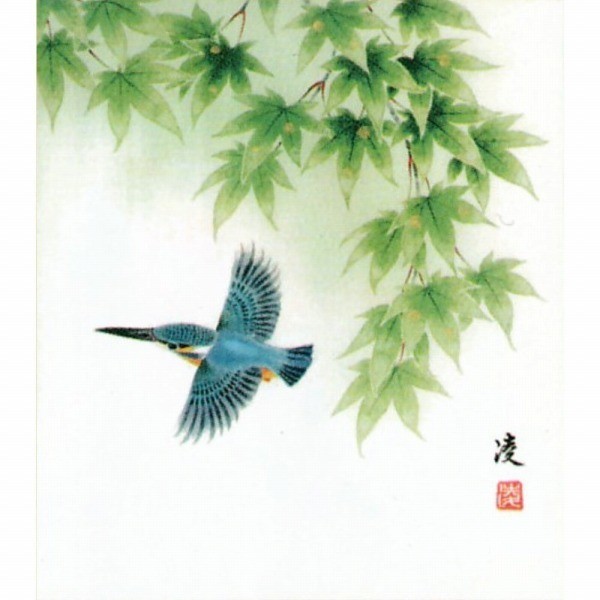絵画 日本画 竹内敏彦(春光) 動物画 雨後 雀 F10 送料無料 ホビー、カルチャー 美術品 日本画