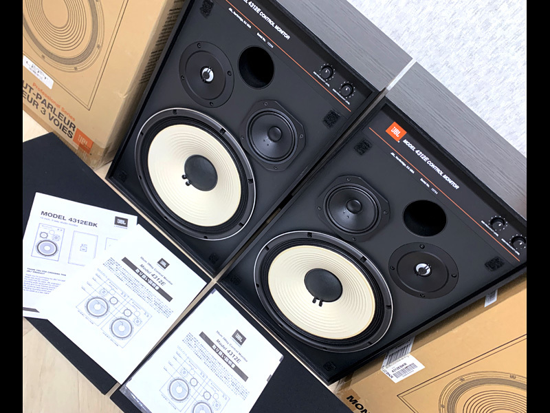 期間限定お試し価格】 JBL スタジオモニタースピーカーペア BK 4312E