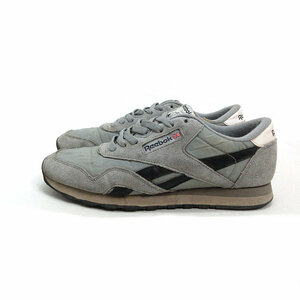 s■【27.5cm】リーボック/Reebok M44315 クラシック ナイロン スニーカー■灰/MENS/29【中古】