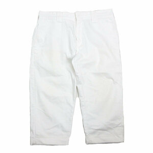 s■ディッキーズ/Dickies クロップドパンツ/ワークパンツ【XL】白/MENS/94【中古】