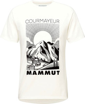 Mammut マムート Mountain Tシャツ Mサイズ 白 ホワイト UPF 50+ UV 紫外線 半袖_画像1