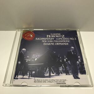 CD VLADIMIR HOROWITZ - RACHMANINOFF Concerto No.3 in D Minor Op.30 ホロヴィッツ ニューヨークフィル Ormandy