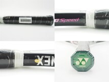 中古 テニスラケット ヨネックス ブイコア スピード 2012年モデル【DEMO】 (G2)YONEX VCORE SPEED 2012_画像3