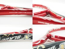 中古 テニスラケット ブリヂストン エックスブレード ブイエックス 305 2014年モデル (G2)BRIDGESTONE X-BLADE VX 305 2014_画像4