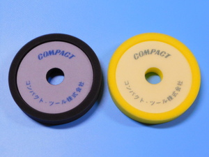  compact tool *φ150 urethane buffing dent type *2 pieces set [ middle eyes | small eyes ]* thickness 30mm*