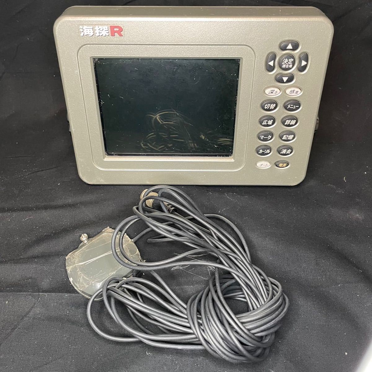 葵ソニック SONIX SVC-703 カラーGPSプロッター魚探 魚群探知機