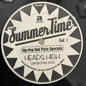 ■ MR. MERLE / HEADS HIGH (Jamboree Mix) ■ MR. VEGASの大ヒット曲リミックス！フロア大合唱必至！HipHop Reggae R&B 盤質良好